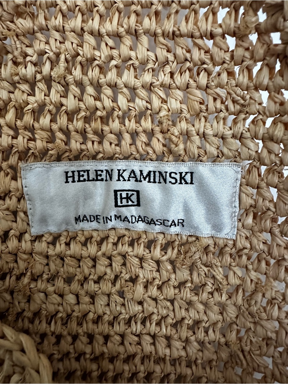 Helen Kaminski Carillo Woven Raffia Sac